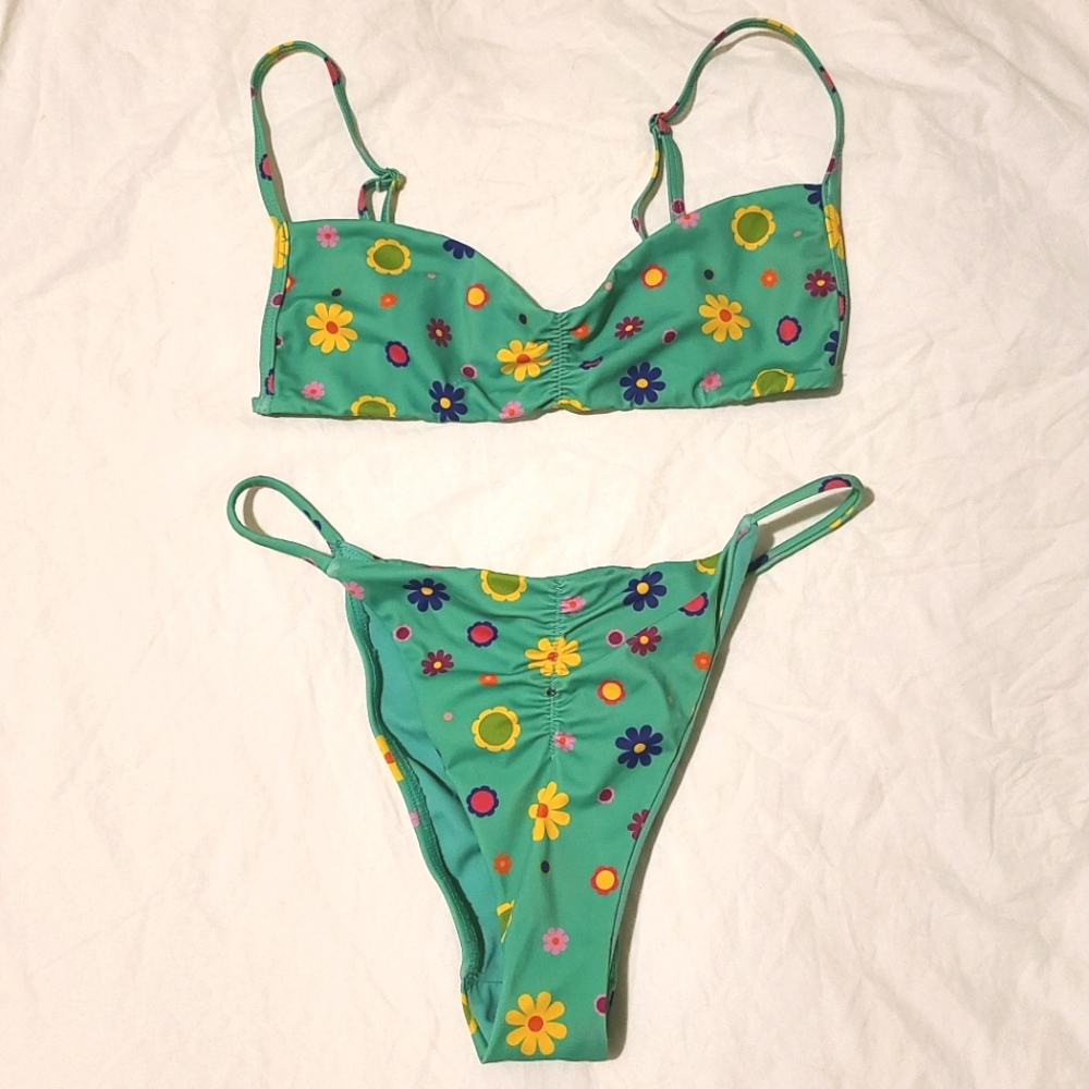 pacsun • itty bitty floral bikini